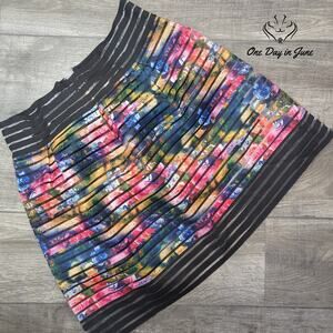 Touch Me Floral A Line Skirt Size 1X